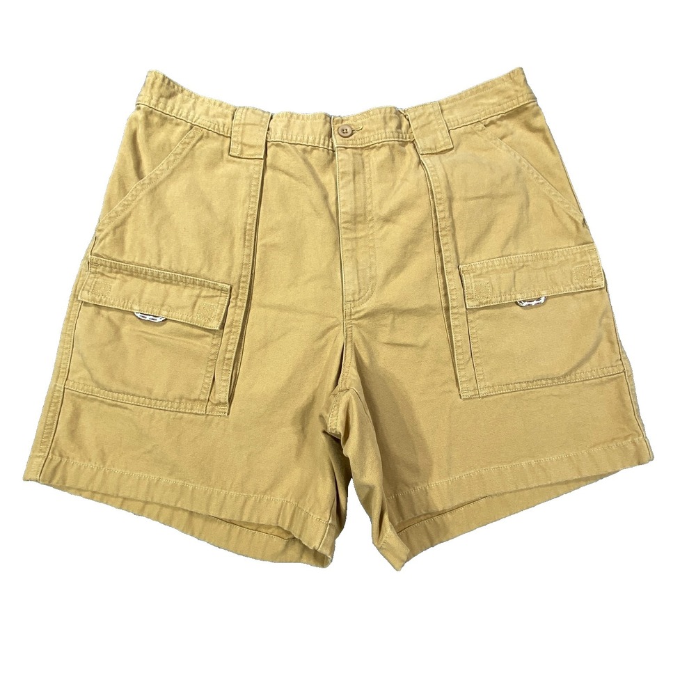 L.L Bean Cargo Shorts Fits 36 Mens Utility Outdoor Hiking Gorpcore Cotton Casual